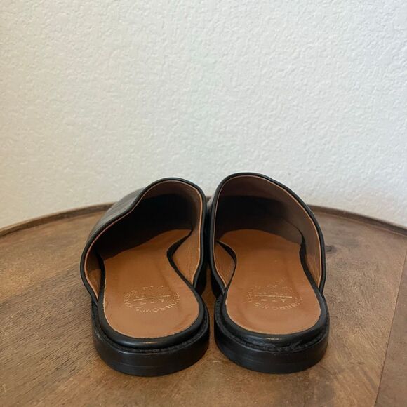 ATP Atelier All Tomorrow's Parties Black Leather Anzi Mules Women's Size 35 US 5 - Picture 4 of 11